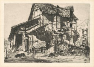 Det osäkra hyreshuset av James McNeill Whistler