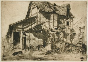 Det osäkra hyreshuset av James McNeill Whistler