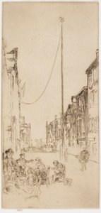 Den venetianska masten av James Abbott McNeill Whistler