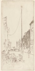 Den venetianska masten av James Abbott McNeill Whistler