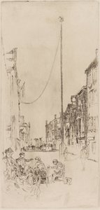 Den venetianska masten av James Abbott McNeill Whistler