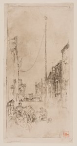 Den venetianska masten av James Abbott McNeill Whistler