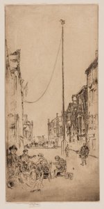 Den venetianska masten av James Abbott McNeill Whistler