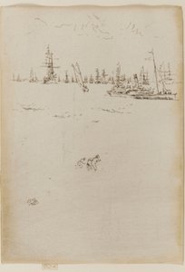 Besöksbåten av James Abbott McNeill Whistler