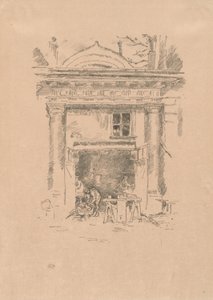 Vitsmederna, Impasse des Carmélites av James Abbott McNeill Whistler