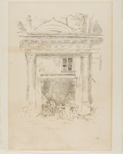 Vitsmederna, Impasse des Carmélites av James Abbott McNeill Whistler