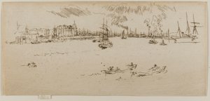 Tilbury av James Abbott McNeill Whistler