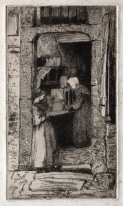 Tolv etsningar från naturen:  La Marchande de Moutarde av James McNeill Whistler