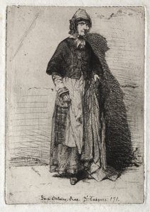 Tolv etsningar från naturen:  La Mère Gérard av James McNeill Whistler