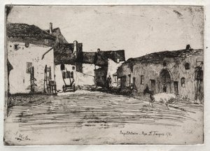 Tolv etsningar från naturen:  Liverdun av James McNeill Whistler