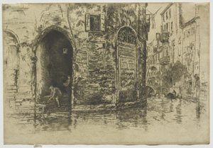 Två dörröppningar av James McNeill Whistler