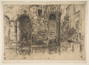 Två dörröppningar av James McNeill Whistler