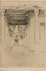 Venetianska domstolen av James Abbott McNeill Whistler