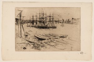 Wapping - Poolen av James Abbott McNeill Whistler