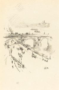 Waterloo Bridge av James Abbott McNeill Whistler