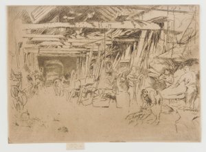 Wheelwright av James Abbott McNeill Whistler
