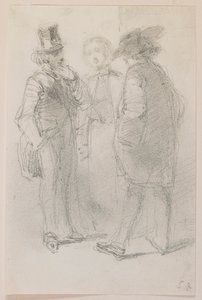 Whistler med vänner av James Abbott McNeill Whistler