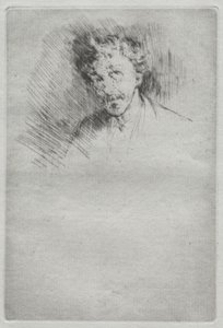 Whistler med det vita låset av James McNeill Whistler