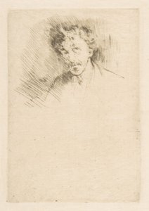 Whistler med den vita hårlocken av James McNeill Whistler