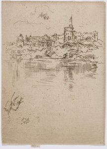 Windsor Castle av James Abbott McNeill Whistler