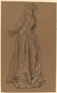 Kvinna med en fläkt av James Abbott McNeill Whistler