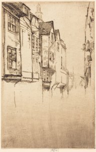 Wych Street av James McNeill Whistler