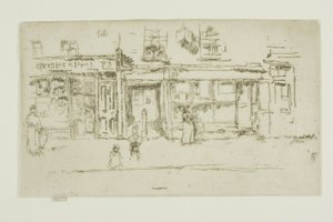 York Street, Westminster av James Abbott McNeill Whistler