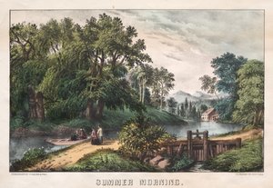 Sommarmorgon, ca. 1838-72.