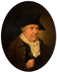 Porträtt av John Freeth, 1750-1800.
