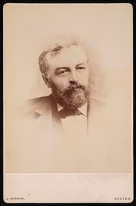 Porträtt av Samuel Pierpont Langley 1834-1906, före 1890. av James Notman