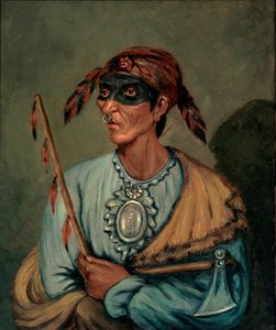 Porträtt av Me-No-Quet, 1827