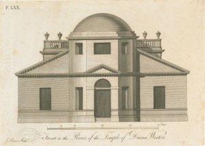 Weston-under-Lizard - The Temple of Diana: gravyr, nd [c 1765-1770]