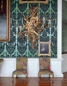 Sidostolar och girandol, från Gallery Suite, gjord av James Pascall