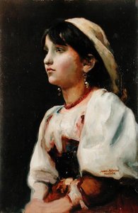 Geralda, ca 1880-talet (olja på duk)