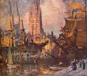 Den sista av de okuvliga, c1908