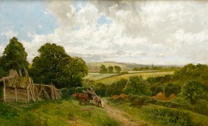 Kanalen vid Old Basing, Hampshire