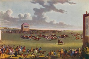 Newmarket Races, 1909. av James Pollard