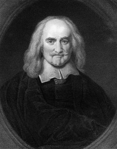 Thomas Hobbes, engelsk 1600-talsfilosof, 1836.