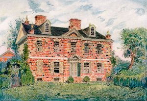 Cliveden, Germantown, Pennsylvania, USA, c1700-talet 1921.