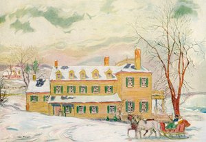 The Kendall House, Virginia, USA, c1700-talet 1921.