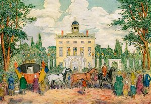 Timothy Dexter House, Newburyport, Massachusetts, USA, c1700-talet 1921.