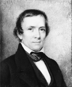 Porträtt av en gentleman, 1840-50.