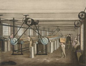 Spole och ritramar, Progress of Cotton nr. 5, pub. 1840