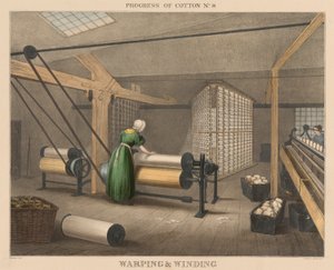 Bomulls framsteg: # 8 - Vridning och lindning