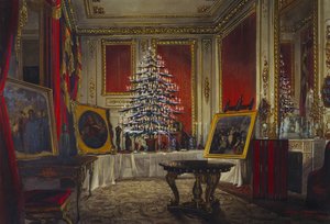 Drottning Victorias julgran, 1850