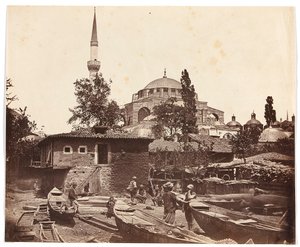 ”Tophanna-trappan” [Istanbul. Moské med en minaret] av James Robertson