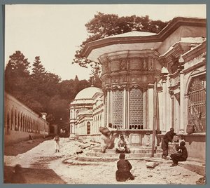 Fontaine de Eyoub [Istanbul. Sultan Eyüps fontän?] av James Robertson