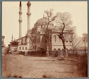 Kiosk och moské i Tophane av James Robertson