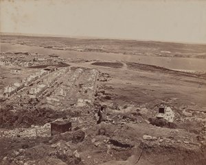 Rester av stenbyggnader av James Robertson