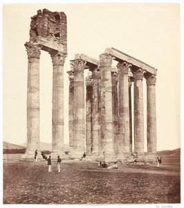 "Jupiter Olympios tempel" av James Robertson